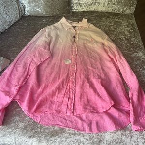 Ralph Lauren Dress Shirt. XXL Pink Ombré! Brand New!
